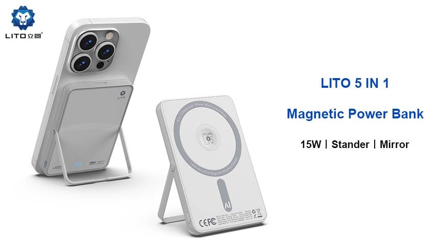 LITO LP03 5 IN 1 15w wireless Magentic Power Bank post thumbnail image